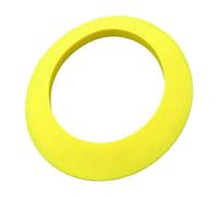 AMSLSIU Copa de hoyo de Golf para Juegos de Interior, para Patio, compacta, portátil, para Practicar en Cualquier Lugar, de flexibilidad, con Anillo para Practicar al Aire, Amarillo, diámetro 155 mm