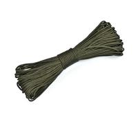 AMSLSIU Cuerda de escalada, 9 hebras, cuerda de paracaídas para exteriores, tracción Paracord portátil, accesorio cordón para Collar mascota, Verde