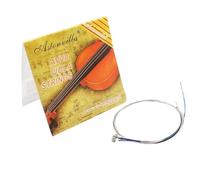 AMSLSIU Cuerdas de repuesto para viola, cuerdas con núcleo de acero, respuesta rápida, sonido brillante para músicos, juego repuesto para viola.