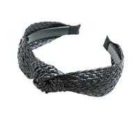 AMSLSIU Diadema tejida hueca, aro de nudo, diadema de ganchillo, accesorios para peinados anchos, adornos, diademas verano para mujer, tipo 6