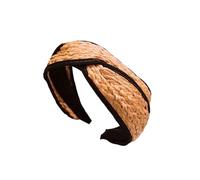 AMSLSIU Diadema tejida hueca, aro de nudo, diadema de ganchillo, accesorios para peinados anchos, adornos, diademas verano para mujer, Tipo 2