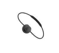 AMSLSIU Dispositivo de señalización subacuática para Buceo, Cilindro, Herramienta de comunicación Esencial para buceadores, atención en línea, Cilindro, señalizador, Bola, Bola Negra, 3.7 cm