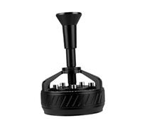 AMSLSIU Distribuidor de café molido ajustable con 14 pasadores finos de acero inoxidable 304 que garantiza una distribución uniforme y estabilidad. Pasador agitador de café.