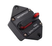 AMSLSIU Disyuntor de amplificador de Audio para automóvil IP67 resistente al agua reemplazo a prueba polvo a prueba salpicaduras fusible protección para camiones RV, 100A