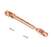 AMSLSIU Dogbone trasero cambio directo 1/10 accesorios RC instalación práctica eje de transmisión de seis dientes junta cardán Universal, Oro, 112-163 mm