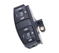 AMSLSIU El botón del módulo del interruptor de control del volante ofrece un rendimiento confiable. El módulo del interruptor del volante es duradero, práctico y fácil de