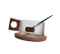 AMSLSIU Elegante juego de tazas de café para postre, ideal para la hora del té. Haz que cada ocasión sea más especial con este exclusivo y elegante juego