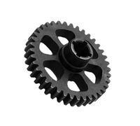 AMSLSIU Engranaje principal diferencial de Metal de 38T, engranaje piñón Motor 17T para coche teledirigido 1/18 A949, principal diferencial Metal y piñón Motor, reductor