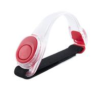 AMSLSIU Equipo para Correr de Noche, Chaleco Luminoso superbrillante para Hombres, luz LED de Larga duración en Modo iluminación, Equipo para Correr Reflectante, Rojo