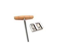 AMSLSIU Escariador de orificio de clavija violín, accesorios afeitado pasador universal, afeitadora clavijas