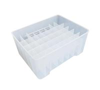 AMSLSIU Estuche Premium para señuelos, Caja de Aparejos de Pesca, Organizador para Pesca con Mosca, Plataforma de 40 Rejillas con Compartimentos Resistentes. Nunca más Pierdas