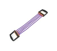 AMSLSIU Expansor de Pecho, Extractor de músculos, Banda elástica, tamaño Compacto, Ayuda Duradera, Suministros prácticos Gimnasio Resistentes al Desgaste, Púrpura