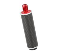 AMSLSIU Extensión de Taco de Billar de Nueve Bolas, compacta, fácil de Usar y Universal para Todo Tipo de Tacos y Jugadores. La extensión de Taco de Billar, Negro Rojo, 4 Pulgadas