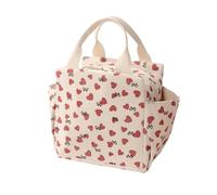 AMSLSIU Fiambrera térmica portátil de gran capacidad para mujer, elegante, ideal para la escuela, picnics, playa, camping y viajes, Amar