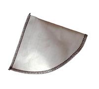 AMSLSIU Filtro de café de acero inoxidable con forma de cono que garantiza un sabor óptimo en todo momento. El filtro de café casero es compacto, fácil de guardar y de