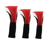 AMSLSIU Fundas de Nailon para Palos de para Madera y Driver. La Capa Exterior Malla Evita Que se desconche la Pintura. Ajuste Universal para Palos hasta 460 CC. Fundas Nailon para Calle y Driver.