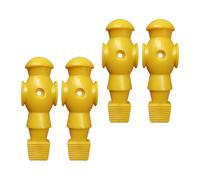 AMSLSIU Futbolines duraderos con Figuras realistas Que Hacen Que los Juegos de fútbol Sean emocionantes para Todos, Amarillo, 107 x 36 mm