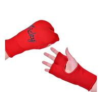 AMSLSIU Guantes de Boxeo Transpirables para Entrenamiento de Velocidad, Ligeros, portátiles, cómodos y con Interior para Diversos Entrenamientos. Características: Las Vendas, Rojo, XS