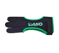 AMSLSIU Guantes de Cuero con Correa Ajustable para Arcos recurvos y compuestos. Los Mejores Protectores de Dedos para Tiro con Guantes Cuero para Hombres, Mujeres, niños y jóvenes.