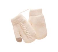 AMSLSIU Guantes para niños y niñas, manoplas de poliéster de punto con forro para años, manoplas para bebés pequeños, para niños y niñas, forro polar para años, D