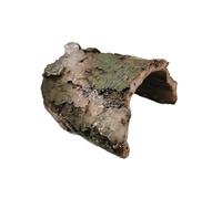 AMSLSIU Hábitat de Cueva para Tomar el Sol y escondite de Reptiles Creando un Tropical Dentro Cualquier Acuario para Reptiles No es una Hermosa adición al, Verde, Estilo B