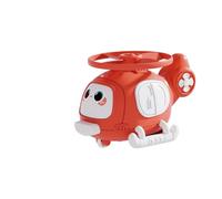 AMSLSIU Helicóptero Transformador de Juguete Volador para niños. Disfrute de una increíble Experiencia Vuelo con Juguetes Divertidos y Seguros. Helicóptero Juguete para el Patio Juegos para