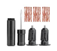 AMSLSIU Herramienta de reparación de neumáticos sin cámara para Bicicletas, Taladro Manual, neumático Bicicleta, Ciclismo al Aire Libre, reparación Reutilizable para Principiantes con Rayas