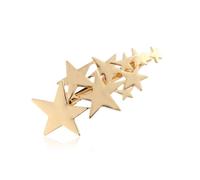 AMSLSIU Horquilla para el pelo, accesorio para la cabeza plana de Metal, piezas de ajuste dorado, decoración Manual, Clips bonitos y sencillos para mujeres, regalos estilo, Dorado