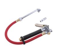 AMSLSIU Inflador de aire fácil de usar con manómetro para neumáticos que ofrece un inflado rápido para automóviles y camionetas ligeras. Inflador neumáticos para automóviles y camiones. Medidor