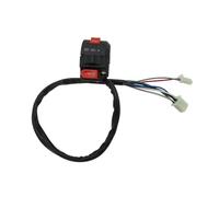 AMSLSIU Interruptor de luz ajustable resistente al desgaste Kill Start, carcasa de goma, interruptor manija Control multifunción a prueba polvo