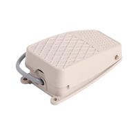 AMSLSIU Interruptor de pedal eléctrico industrial antideslizante que ofrece un rendimiento estable. Fácil de instalar para un control óptimo. Interruptor pie momentáneo con cable 10 cm. Duradero.