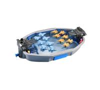 AMSLSIU Juego de de batallas navales, Regalo para niños, minijuegos, Divertido y emocionante Juego competición, batallas Juguete, Interactivo para Padres e Hijos.