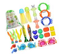 AMSLSIU Juego de Juguetes de Buceo Edutainment - Habilidades Buceo para niños con diversión y emoción para niños Juego Juguetes natación subacuática Piscina , Ochenta y Seis , 86