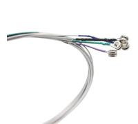 AMSLSIU Juego de repuesto de cuerdas para viola Accesorios para viola primera calidad Sonido brillante y claro Alto rendimiento Tamaño 4/4 Juego repuesto cuerdas para