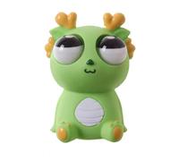 AMSLSIU Juguete de Bolsillo para aliviar el estrés, Insecto exprimible con Ojos Grandes, también es una Bonita decoración de Que se Puede Repetir , Verde Claro