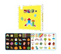 AMSLSIU Juguetes para bebés de 0 a 6 meses, estimulación Visual, percepción, desarrollo cognitivo, tarjetas Flash, actividad gráfica para niños pequeños, colorido, 1