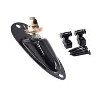 AMSLSIU Kit de hardware para guitarra eléctrica de alto rendimiento, placa de zócalo cargada, rodillo de repuesto para árbol de cuerdas, accesorios para instrumentos
