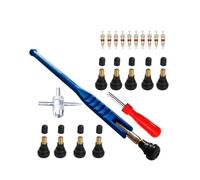 AMSLSIU Kit de Herramientas para reparación de válvulas neumáticos, Juego Herramientas Esenciales para la instalación válvulas, Fabricado en plástico y Metal, para Quitar o Instalar