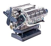 AMSLSIU Kit de Montaje de Modelo Motor V8, 250x, Construir Propio Motor V8 Realista, Mad , Juguetes, Coche RC, Regalo Popular Que inspira