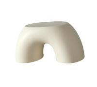 AMSLSIU Lindo Banco pequeño y Seguro para Sala de Estar, Taburete pequeño, reposapiés, Banco de Juguete Que añade una estética Divertida al Espacio los niños, Taburete arqueado para niños y niñas,