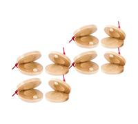 AMSLSIU Lindos Juguetes Musicales de castañuelas con diseño de Animales Que estimulan Las Mentes jóvenes con y Divertidas Actividades de coordinación.