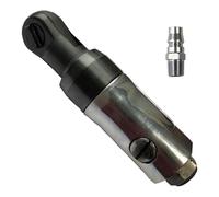 AMSLSIU Llave de aire de 90 psi, 0 cfm, 300 rpm, mini llave trinquete compacta, control palanca, ajuste par variable, aplicación adecuada para construcción naval, potente trinquete,