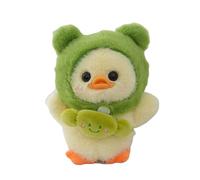AMSLSIU Llaveros de pato versátiles para viajes Instalación elegante Llavero de felpa duradero Llaveros lindos Llavero resistente y duradero de pato lindo, Amarillo, 14cm
