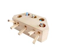 AMSLSIU Los Juguetes interactivos de para Madera para Gatos Son Entretenimiento Seguro para los Gatos, ya Que Les Permiten afilar Sus Garras y ofrecen Opciones de Juego Divertidas