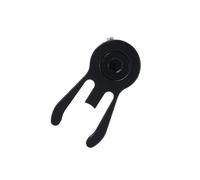 AMSLSIU Manillar Headpost Aleación de Aluminio Catcher Crab Head Tube Holder Hebilla de fijación Resistente al Desgaste Piezas Ciclismo Resistencia, Negro