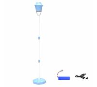 AMSLSIU Máquina de Burbujas Totalmente automática Que añade Encanto a Eventos nocturnos. Los sopladores de Burbujas Permiten Crear en Cualquier Lugar y Crear un Boda, Azul