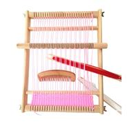 AMSLSIU Marco de tejido creativo, herramientas de tejido, regalos que inspiran a los pequeños artesanos a participar en artes y manualidades. Permite tejer con un ancho de hasta
