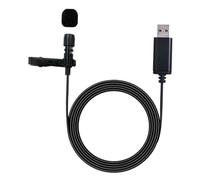 AMSLSIU Micrófono de computadora USB Mini Mic Cámara Chat de voz mejorado Conferencia Transmisión en Para vivo Micrófonos sensibilidad y antiinterferencias Altavoces