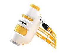 AMSLSIU Microscopio de muestras de rodajas Plantas para exploración al Aire Libre Conéctese al teléfono para observar Fotos y, Versión portátil【18】