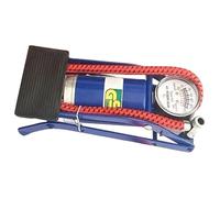 AMSLSIU Mini Bomba de Aire portátil para Bicicleta, válvula Presta, minibomba de inflado presión para Motocicleta, manómetro presión pie para neumáticos